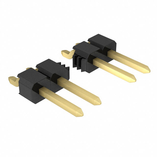CONN HEADER SMD R/A 8POS 2.54MM