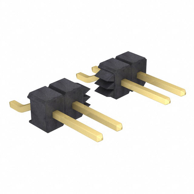 CONN HEADER SMD R/A 7POS 2.54MM