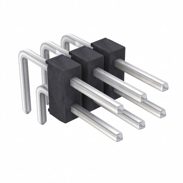 CONN HEADER R/A 6POS 2.54MM