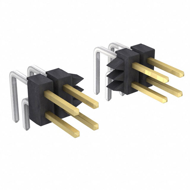 CONN HEADER R/A 24POS 2.54MM