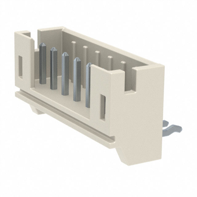 CONN HEADER R/A 7POS 2MM