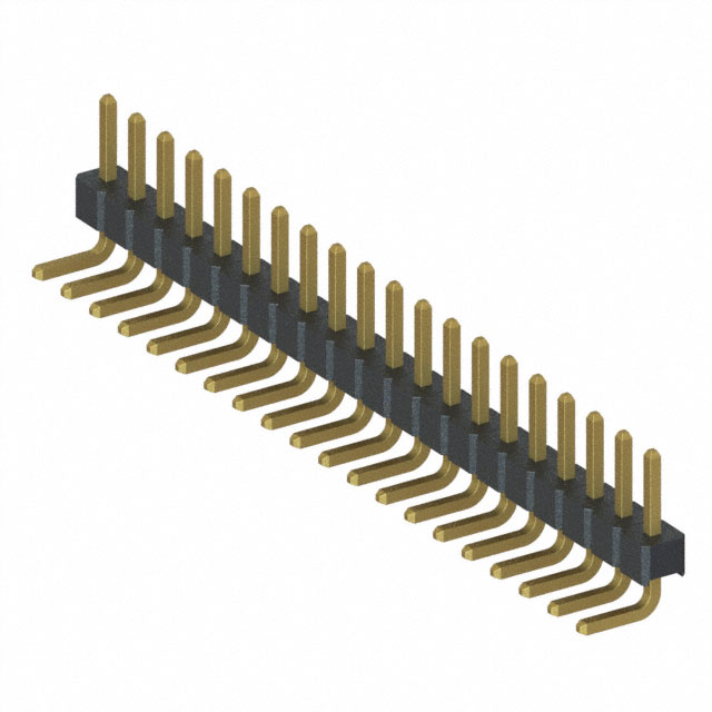 CONN HEADER R/A 20POS 2MM