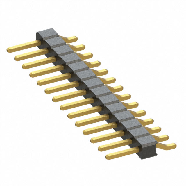 CONN HEADER SMD R/A 14POS 2MM