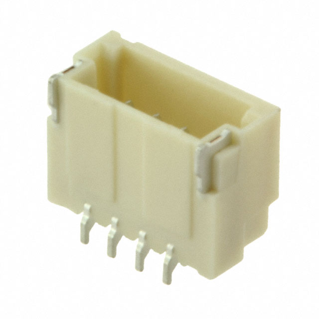CONN HEADER SMD R/A 4POS 1MM
