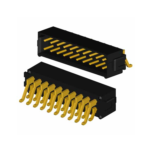 CONN HEADER SMD R/A 12POS 2MM