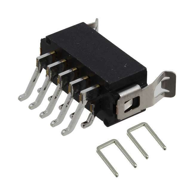 CONN HEADER SMD R/A 10POS 2MM