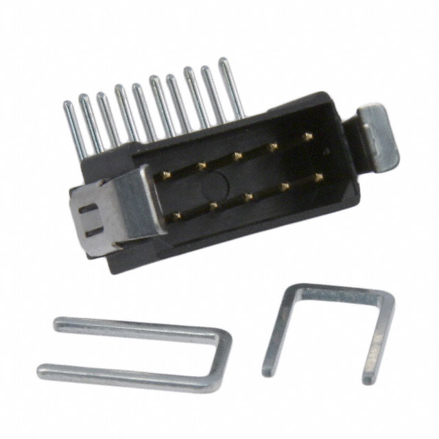 CONN HEADER R/A 10POS 2MM