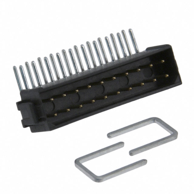 CONN HEADER R/A 20POS 2MM