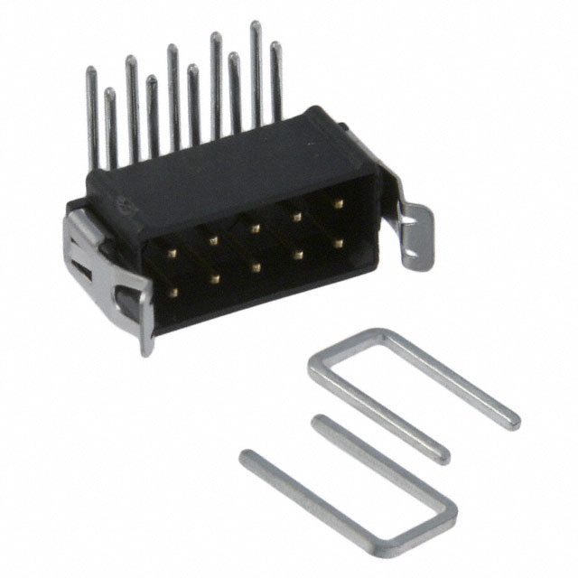 CONN HEADER R/A 10POS 2MM