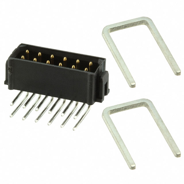 CONN HEADER R/A 12POS 2MM