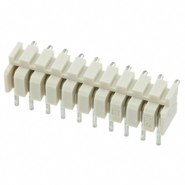 CONN HEADER R/A 10POS 2.5MM