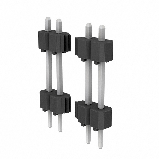 CONN HDR 15POS 0.1 STACK T/H TIN
