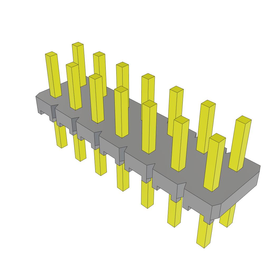 CONN HEADER VERT 14POS 2.54MM