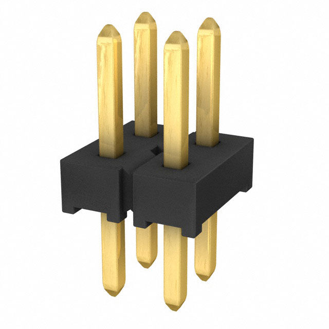 CONN HEADER VERT 4POS 2MM
