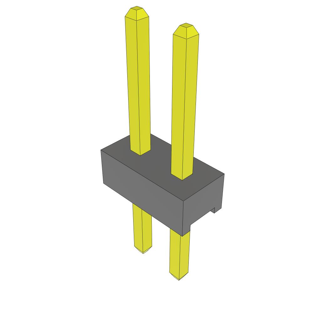 CONN HEADER VERT 2POS 2MM