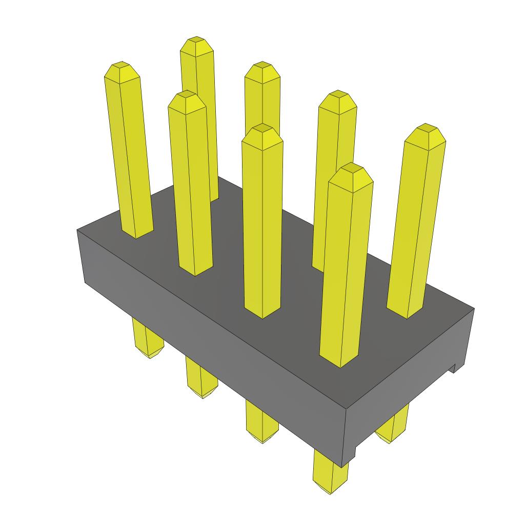 CONN HEADER VERT 8POS 2MM