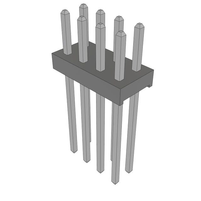 CONN HEADER VERT 8POS 2MM