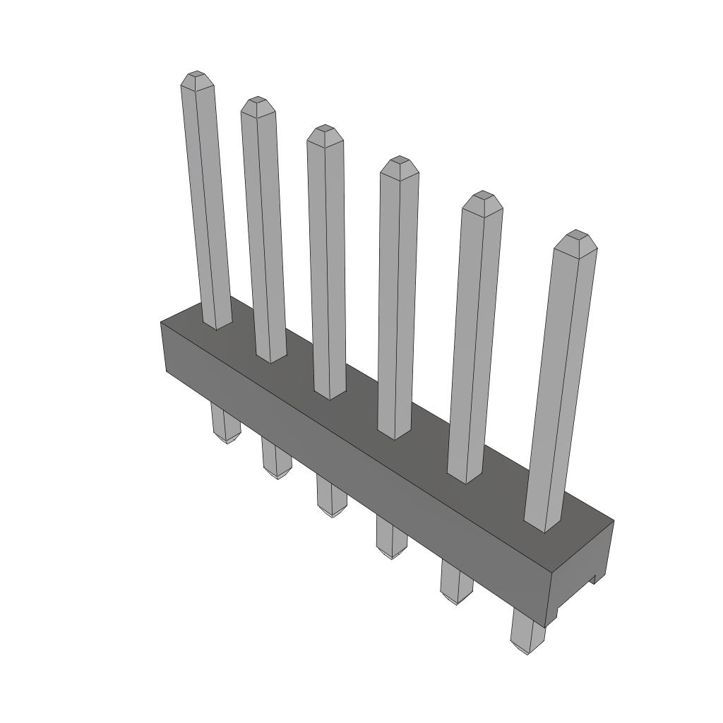 CONN HEADER VERT 6POS 2MM