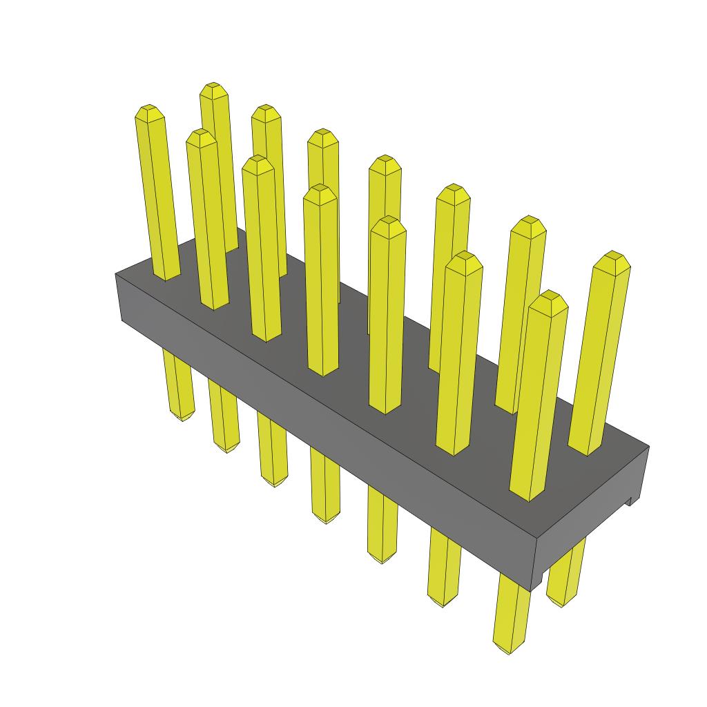 CONN HEADER VERT 14POS 2MM