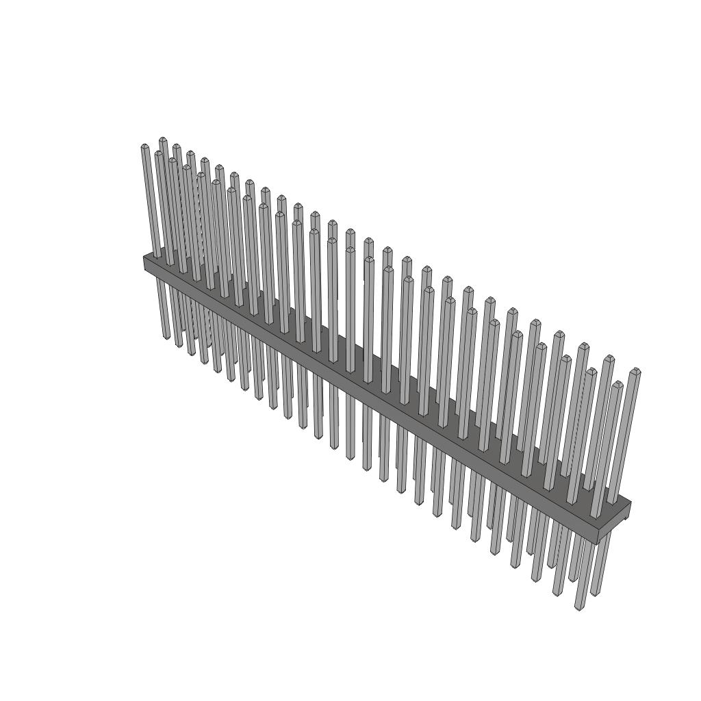 VARIABLE POST HEIGHT HEADER STRI