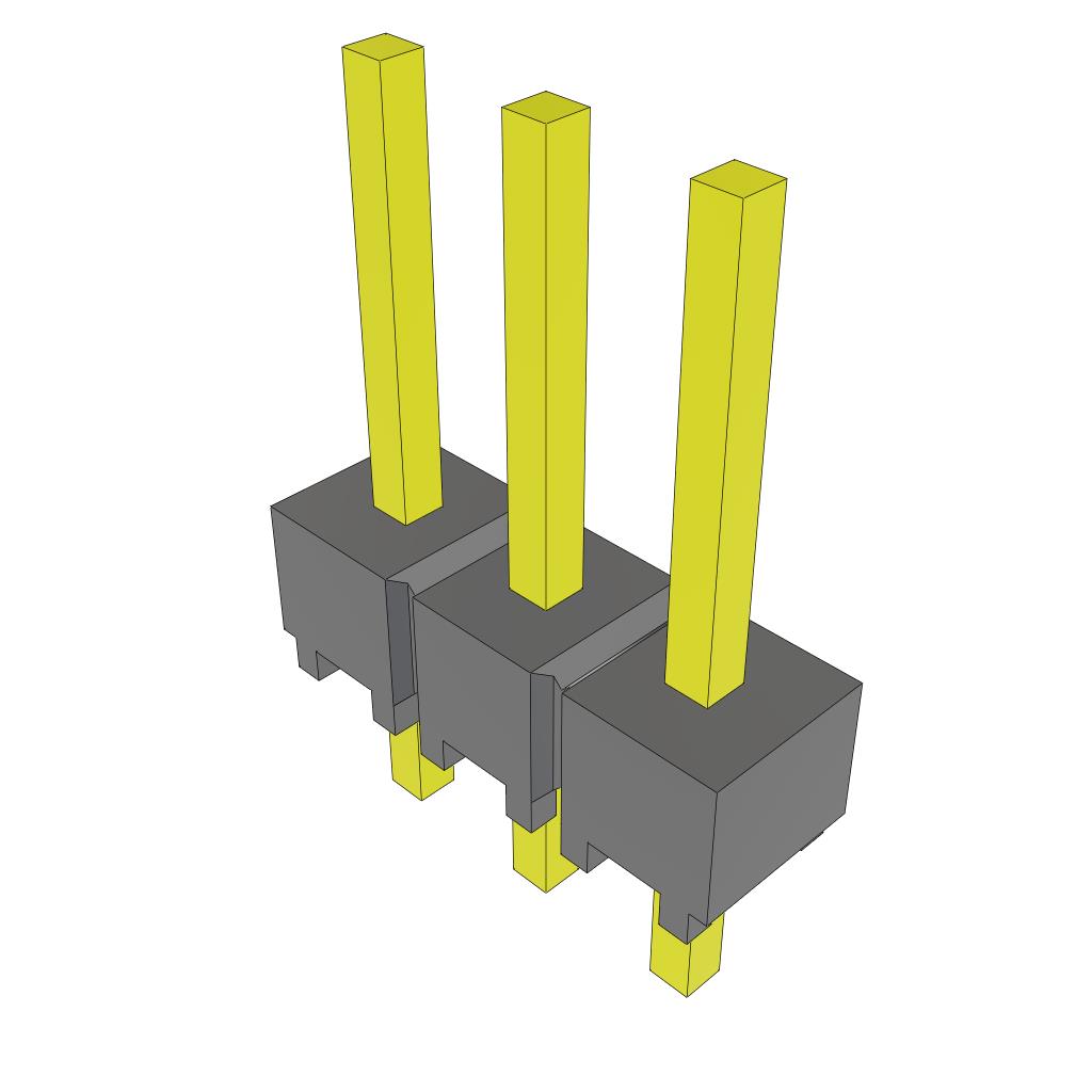 CONN HEADER VERT 3POS 2.54MM
