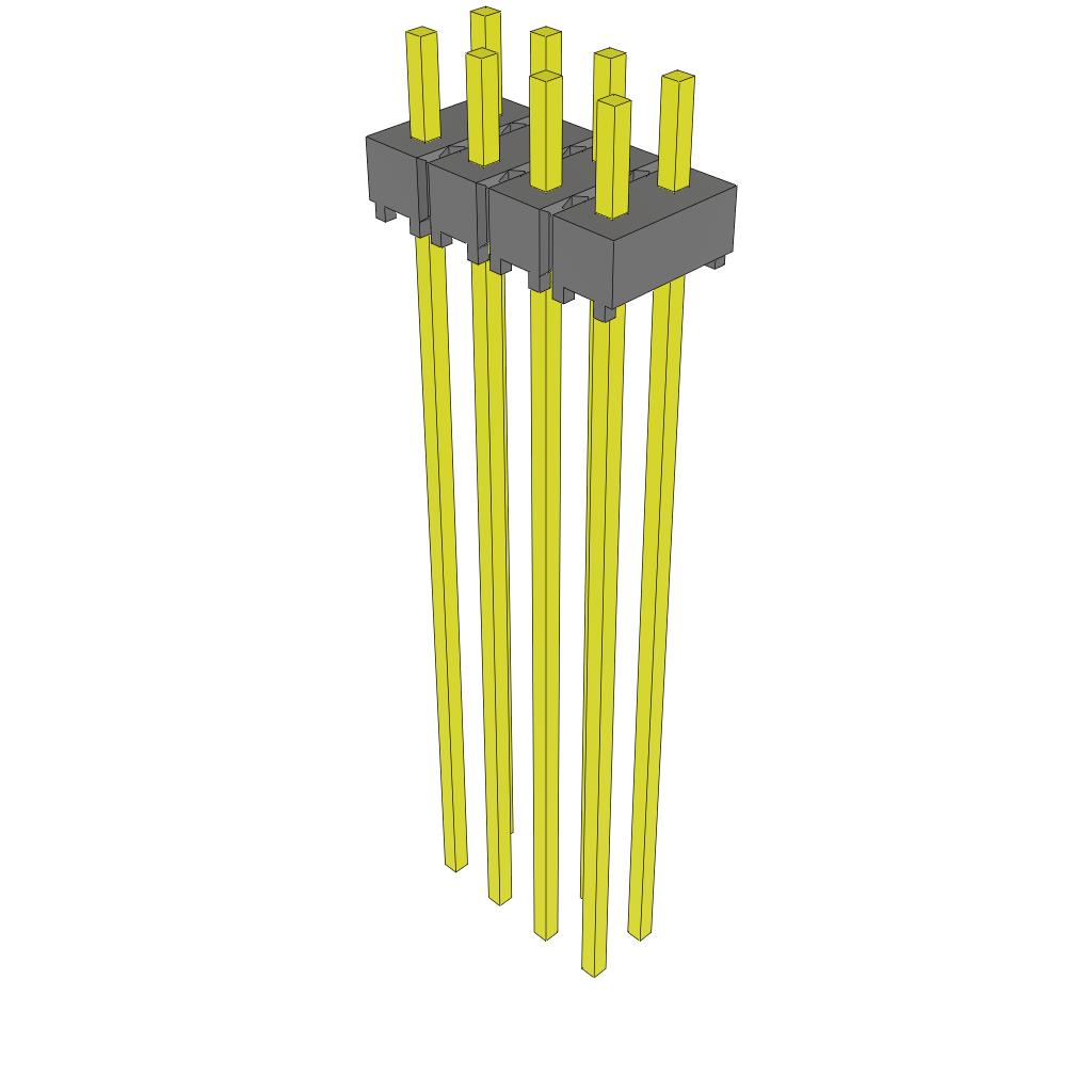 CONN HEADER VERT 8POS 2.54MM