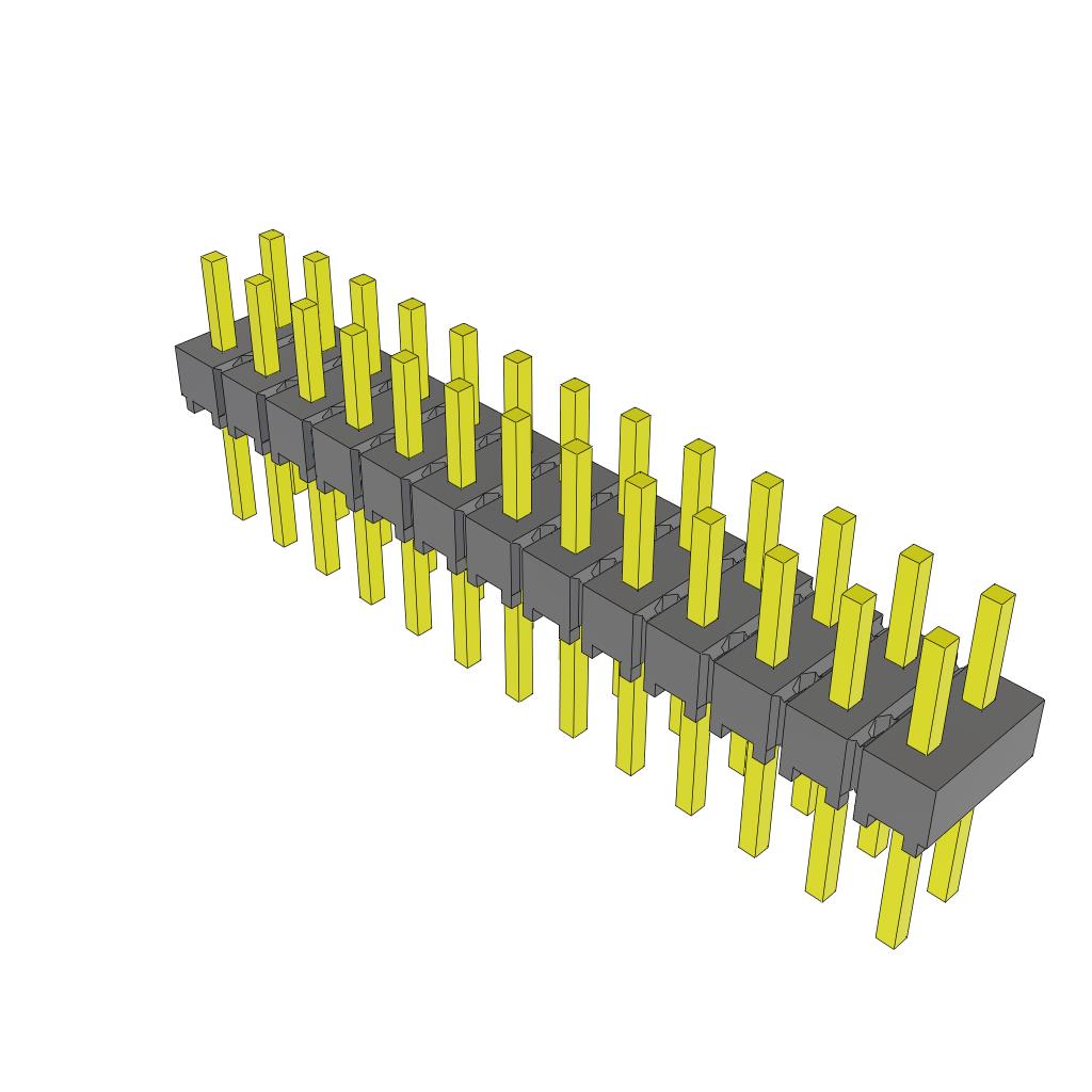 CONN HEADER VERT 26POS 2.54MM