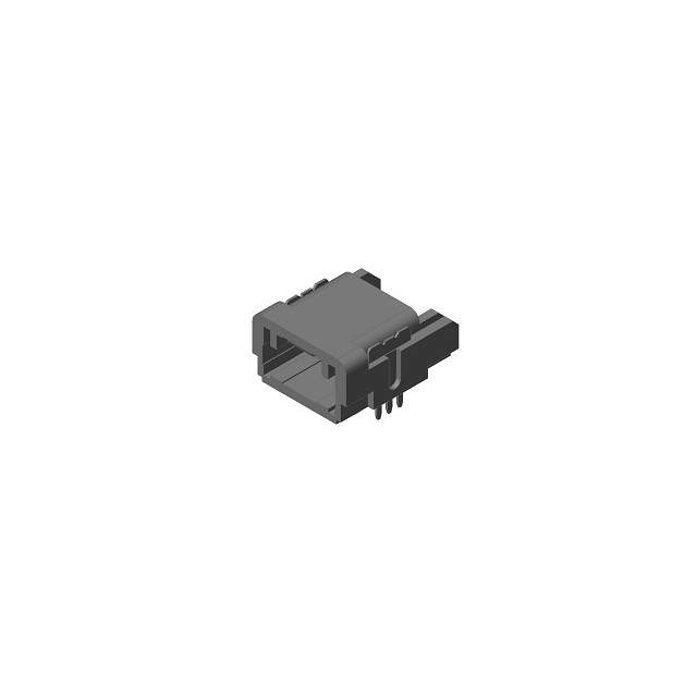 CONN PIN HDR 4 POS R/A SMT BLUE