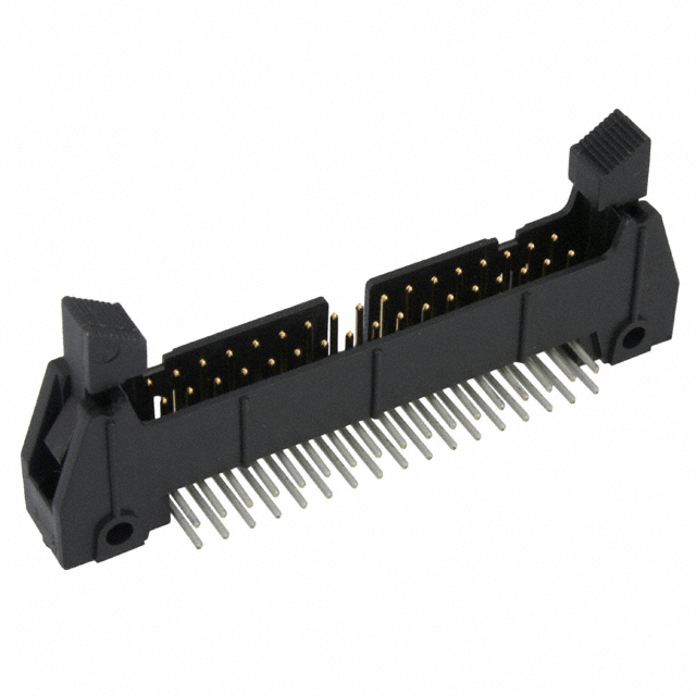 CONN HEADER R/A 34POS 2.54MM