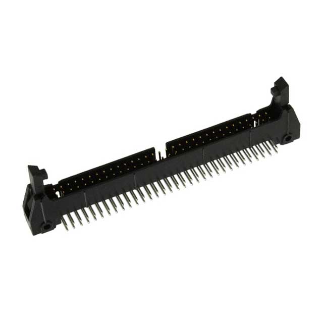 CONN HEADER R/A 64POS 2.54MM
