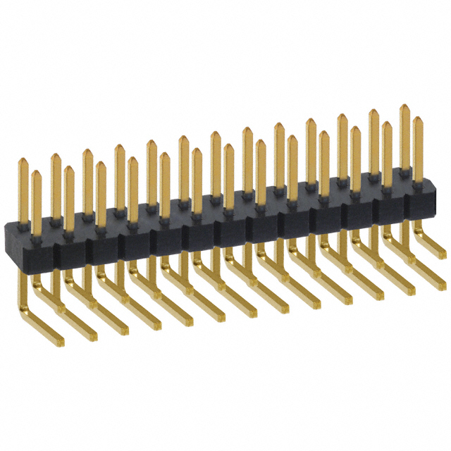 CONN HEADER R/A 26POS 2MM