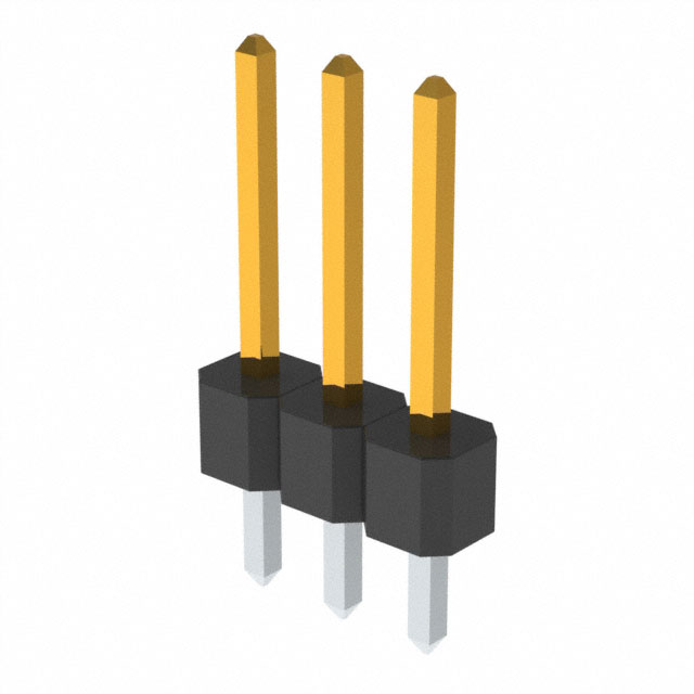 CONN HEADER VERT 3POS 2.54MM