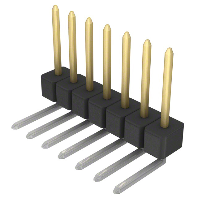 CONN HEADER R/A 7POS 2.54MM