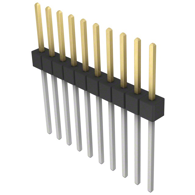 CONN HEADER VERT 10POS 2.54MM