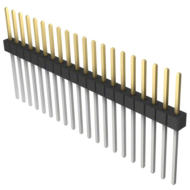 CONN HEADER VERT 20POS 2.54MM
