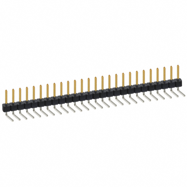 CONN HEADER R/A 26POS 2.54MM