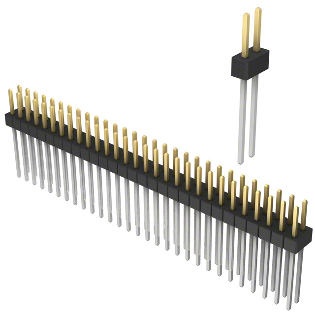 CONN HEADER VERT 58POS 2.54MM