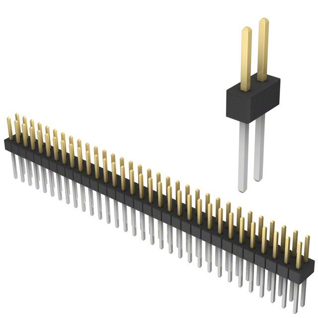 CONN HEADER VERT 64POS 2.54MM