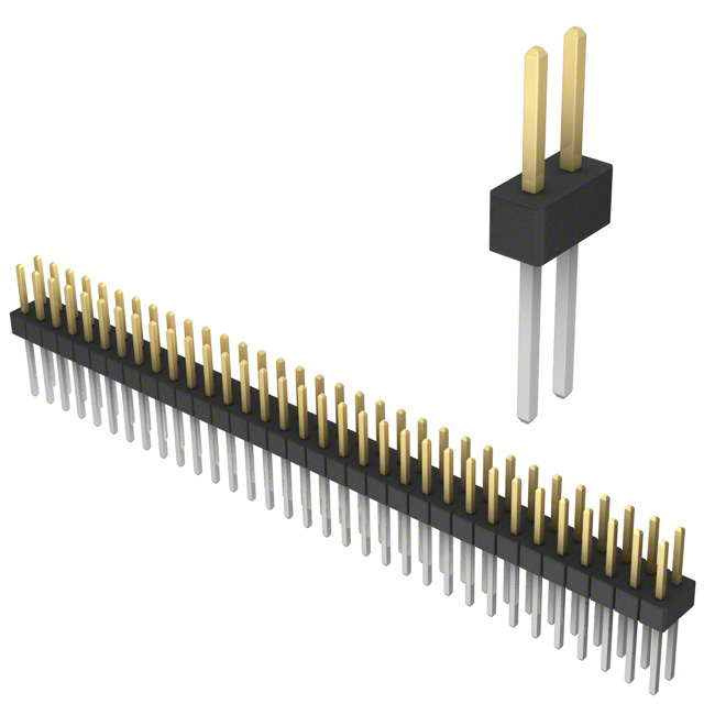 CONN HEADER VERT 66POS 2.54MM