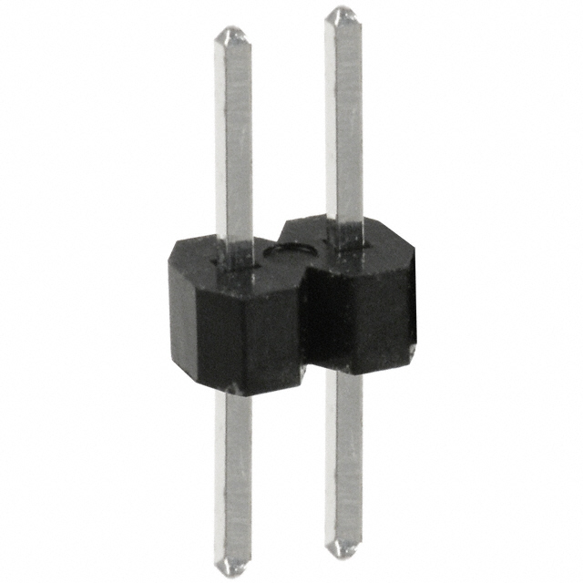 CONN HEADER VERT 2POS 2.54MM