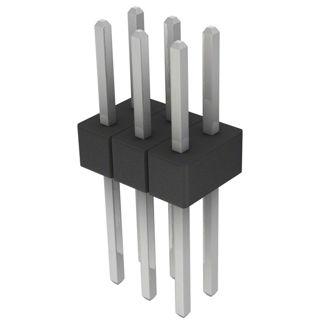 CONN HEADER VERT 6POS 2.54MM