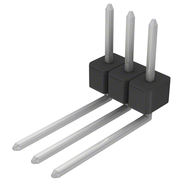 CONN HEADER R/A 3POS 2.54MM