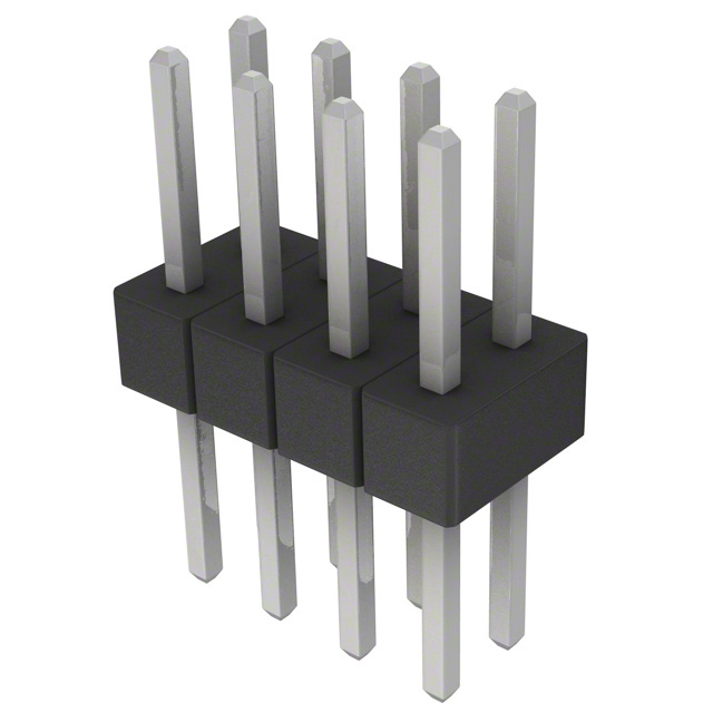 CONN HEADER VERT 8POS 2.54MM