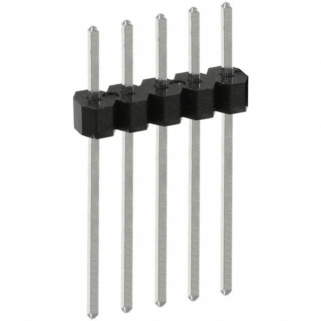 CONN HEADER VERT 5POS 2.54MM
