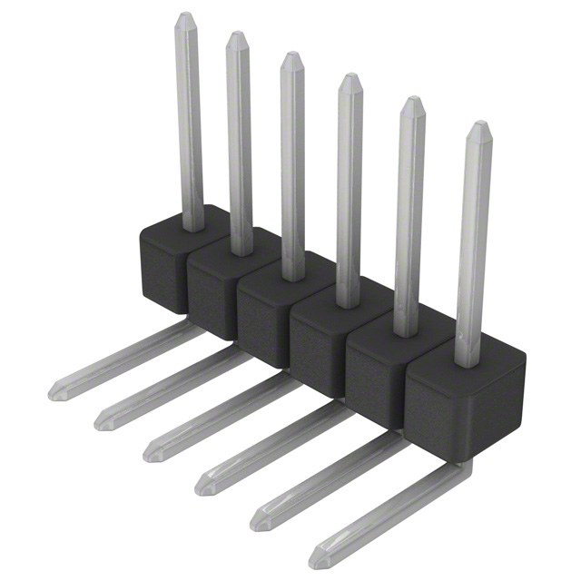 CONN HEADER R/A 6POS 2.54MM