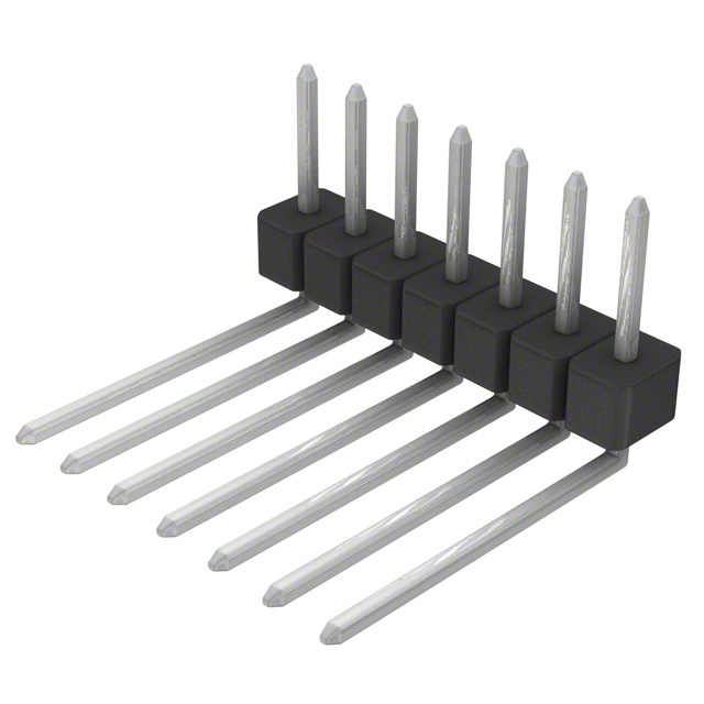 CONN HEADER R/A 7POS 2.54MM