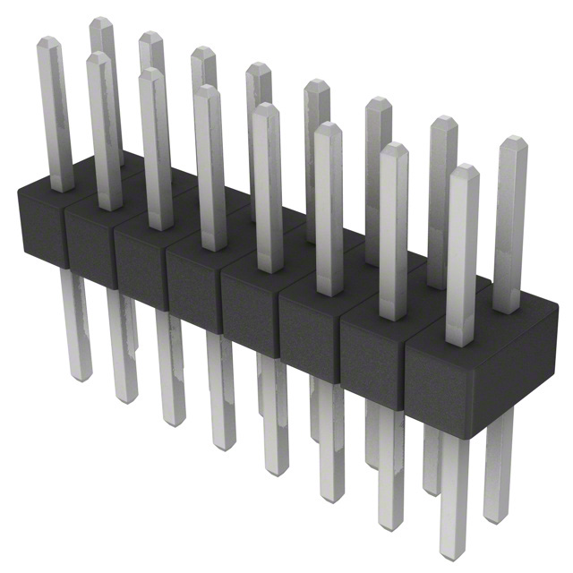 CONN HEADER VERT 16POS 2.54MM