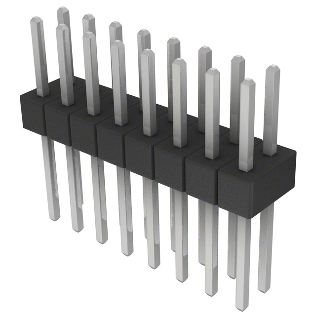 CONN HEADER VERT 16POS 2.54MM