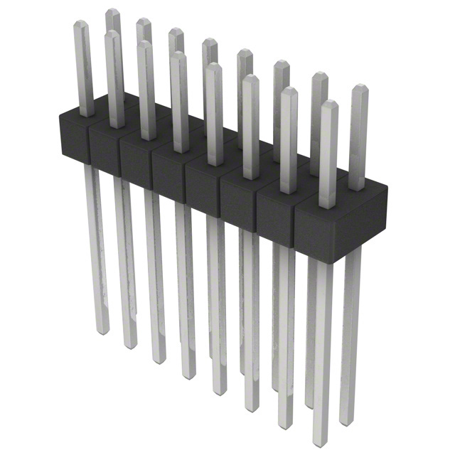 CONN HEADER VERT 16POS 2.54MM