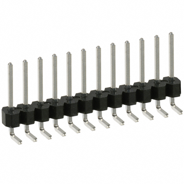 CONN HEADER R/A 12POS 2.54MM